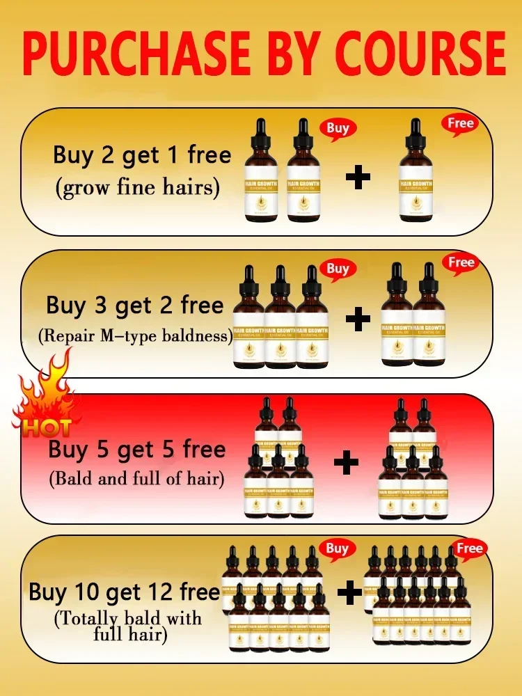 Масло для роста волос мужчин биотин сыворотка быстрого лечения облысения