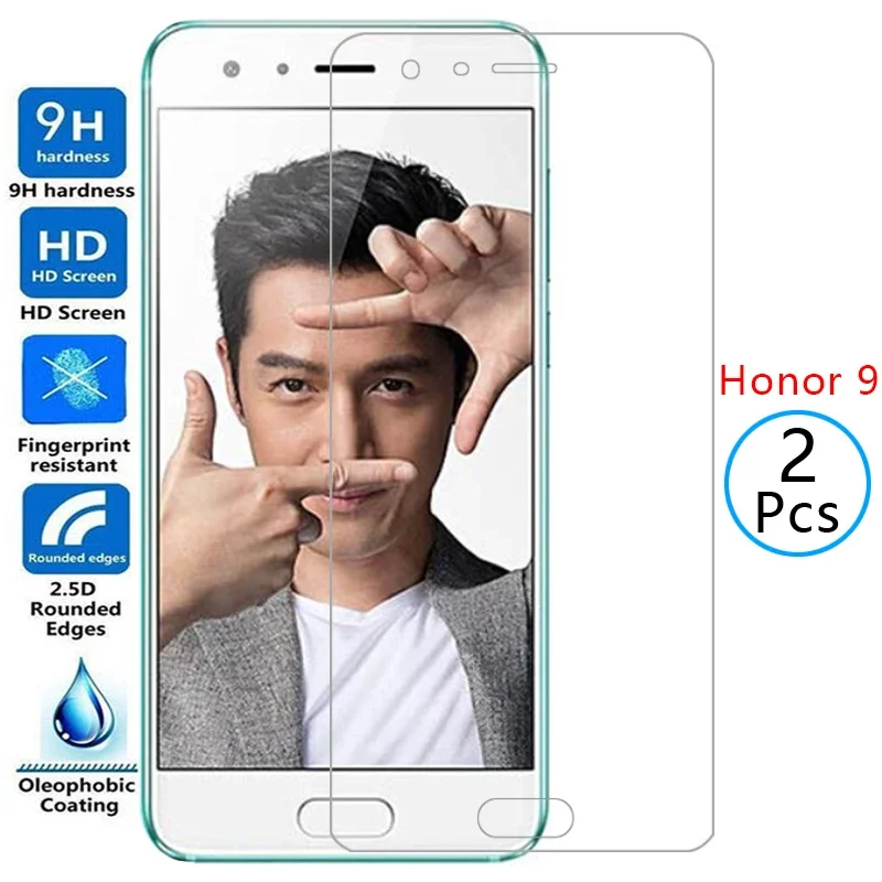 Защитное закаленное стекло для huawei Honor 9 защитная пленка экрана honer onor hono 5 15 honer9 onor9