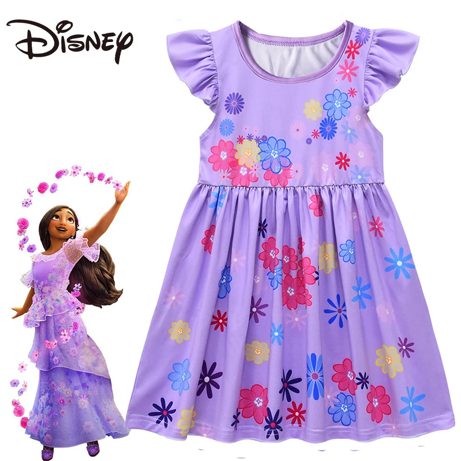 

Encanto Charm Girls Princess Dress Fashion Beautiful Cosplay Costumes Children Birthday Party Prom Gowns