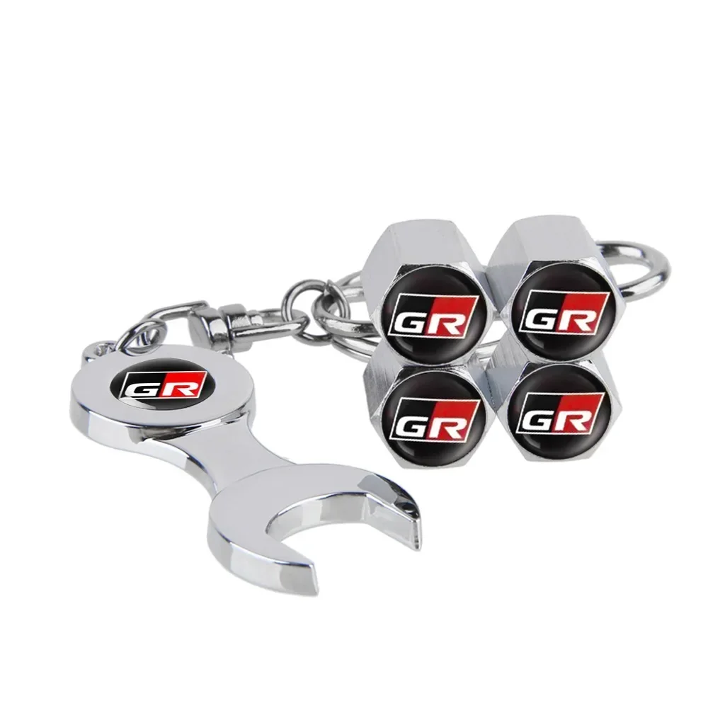 

Колпачки клапанов автомобильных колес для Toyota GR Sport Gazoo Racing Camry Corolla Yaris Hilux Highlander Aqua Rav4 Prius