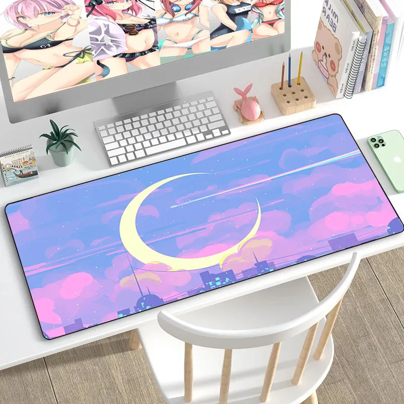 

Sailor Moon Anime Large Mouse Pad Gaming Keyboard Accessories Kawaii Mousepad Xxl Pc Gamer Cartoon Deskmat Extended Mouse Mat