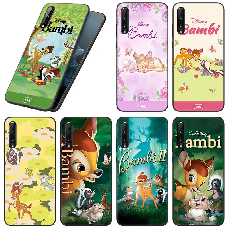 Чехол для телефона с рисунком из мультфильма Disney черный чехол Huawei Honor X7 X8 X9 Φ 30i 20S