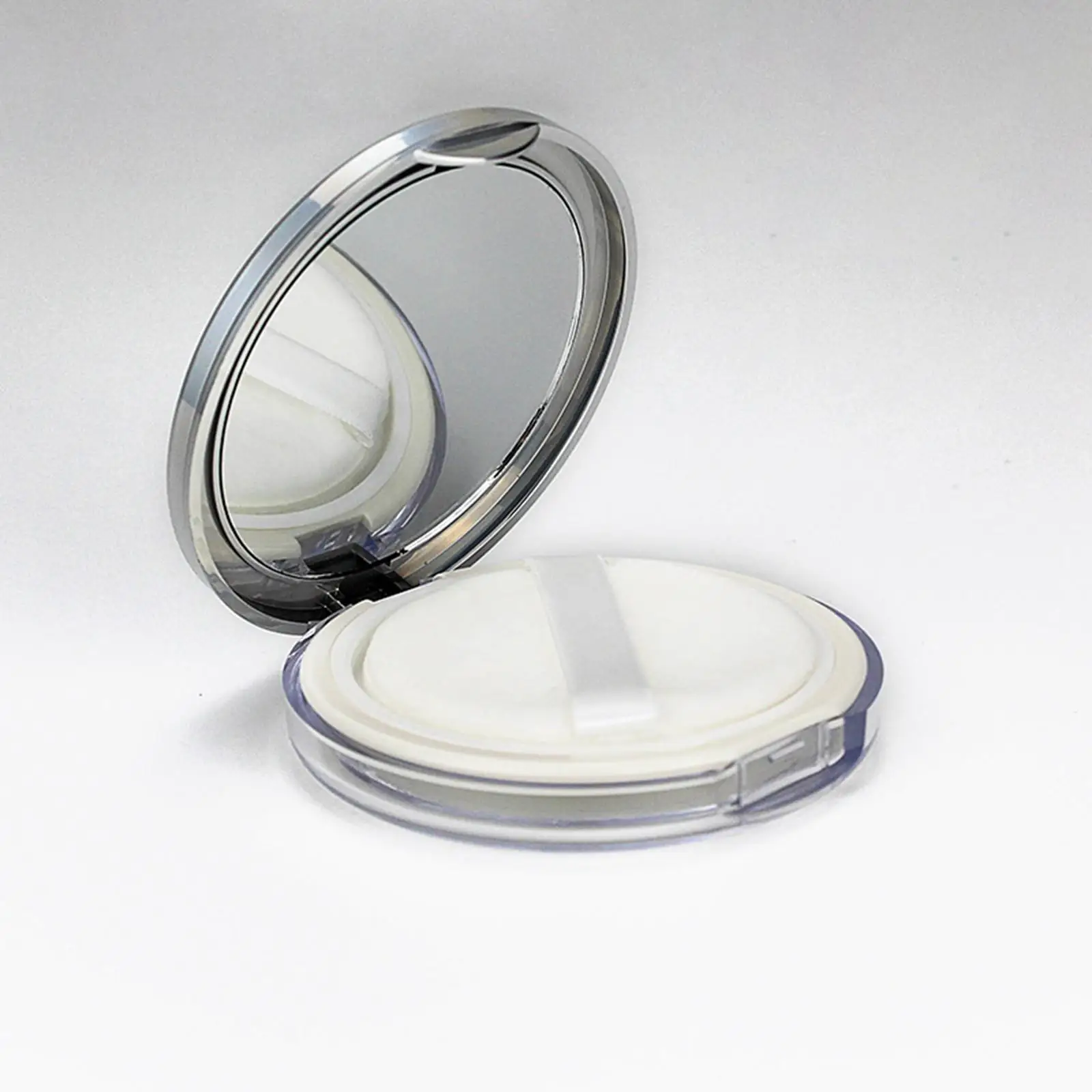 

Box Case Cosmetic Make up Holder Loose Compact Container with Puff and Mirror 3G DIY for Travel