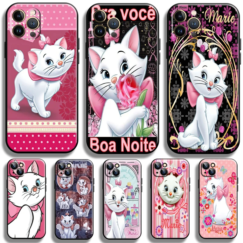 

The Aristocats Cute Marie Cat For Apple iPhone 13 12 11 Pro Max 12 13 Mini X XR XS Max SE 6 6S 7 8 Plus Phone Case Funda