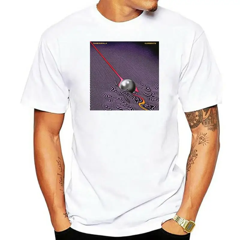 

Tame Impala Psychedelic Rock Currents Black T-shirt Men's Tee Size S To Xxxl Fashion Print Tshirt Plus Size