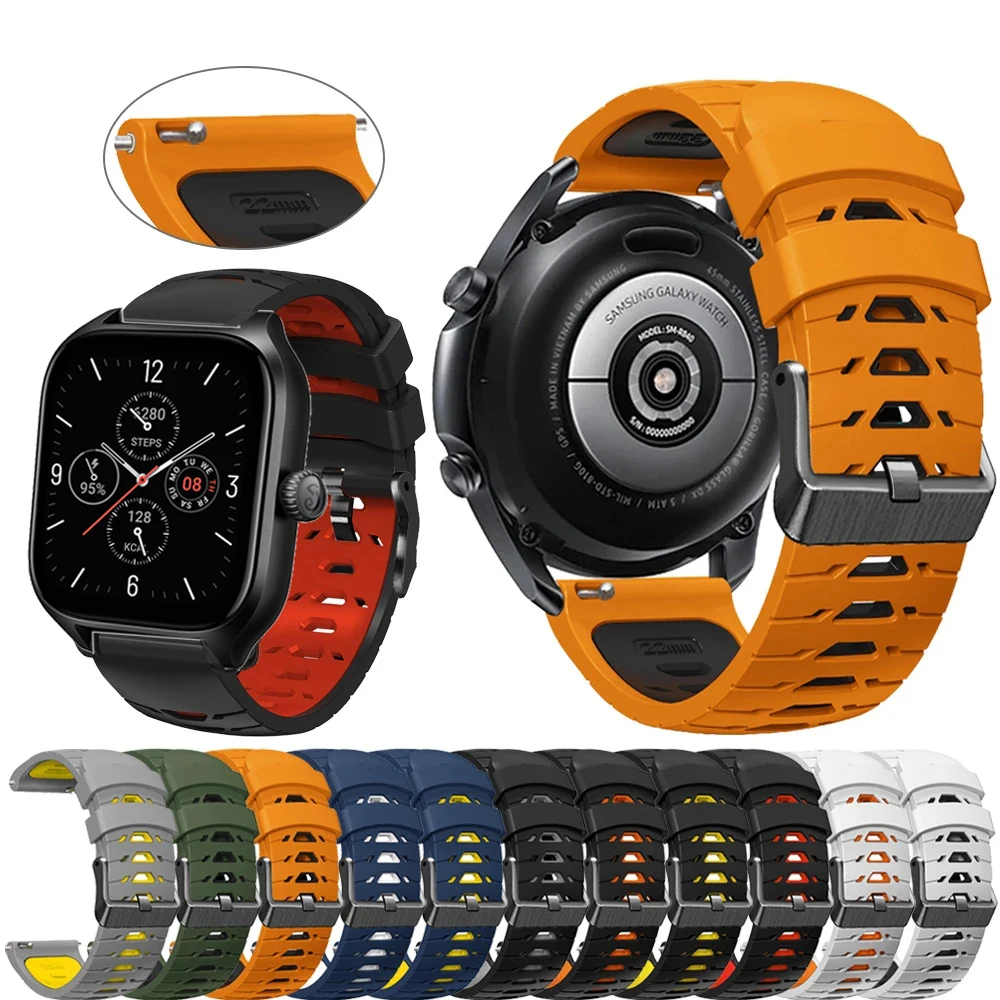 

22mm Smart Watch Band Straps for Huami Amazfit GTS 4 Mini GTS 2 3 GTR 4 Wristband for Amazfit GTR Mini Watchband Bracelet