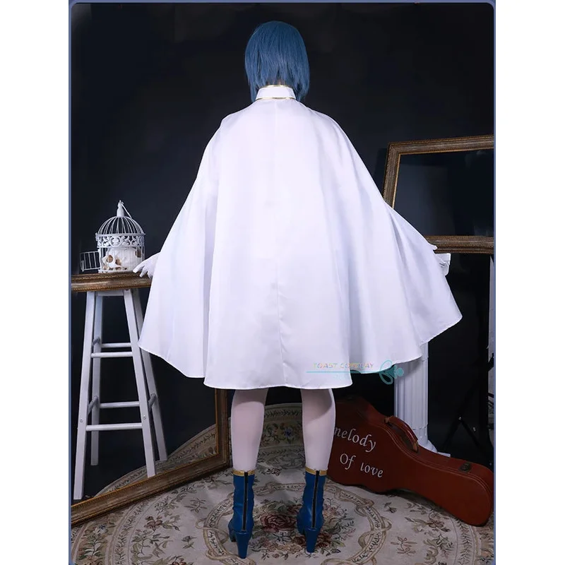 Miki Sayaka косплей аниме Puella Magi Madoka Magica костюм сексуальное платье для вечеринки