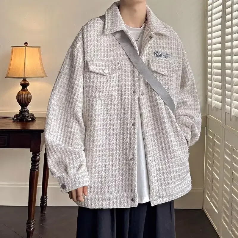 Винтажная куртка с вышитыми лацканами в гонконгском стиле 2024 весна-осень