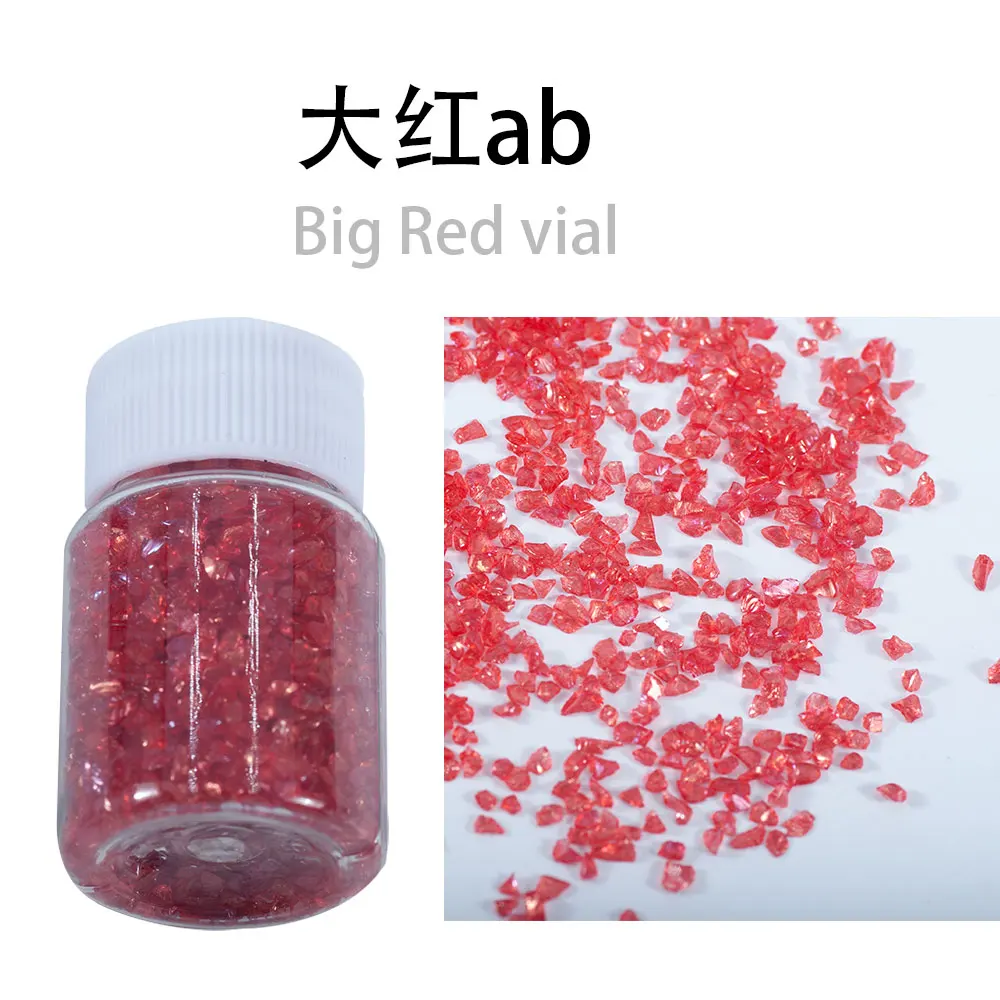 Прозрачные Стразы AB неправильной формы из стекла для дизайна ногтей 25 г/бутылка 16