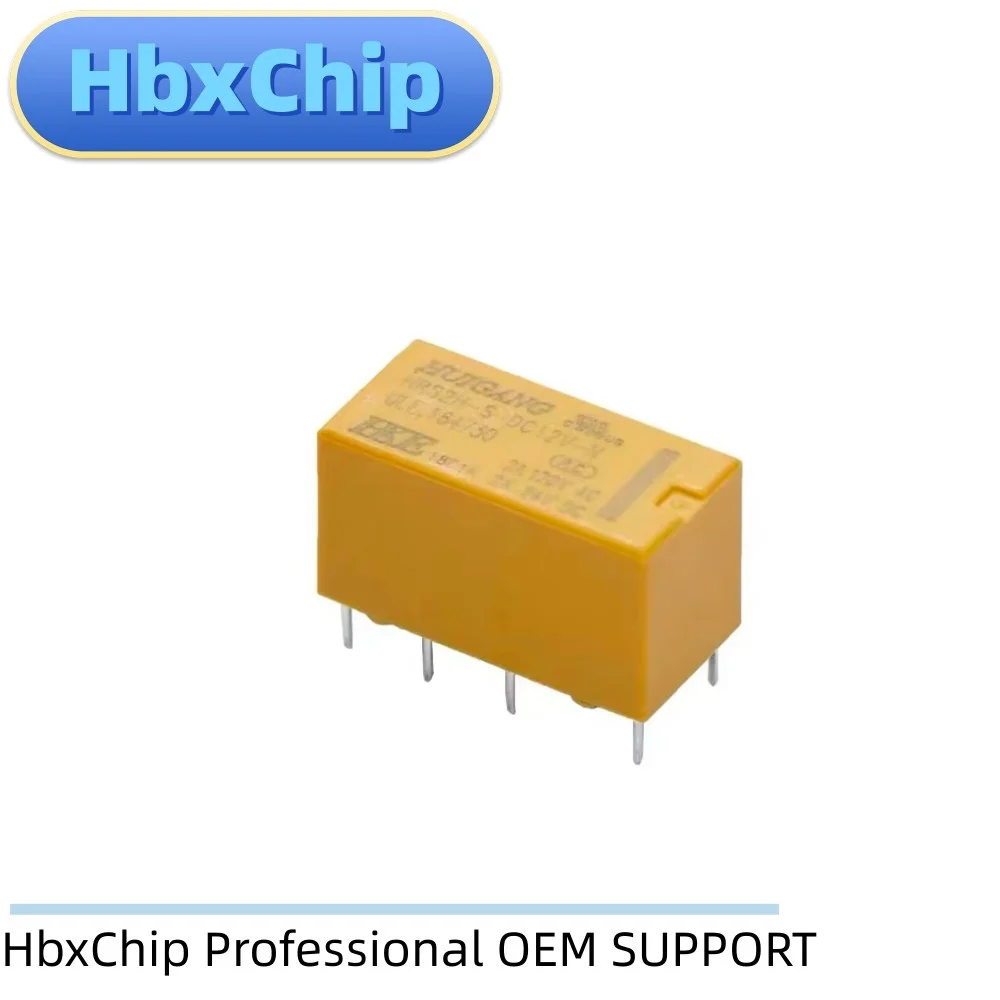 10 шт. HRS2H-S-DC3V-N HRS2H-S-DC5V-N Малое реле Huigang HRS2H-S-DC9V 12 В 24 В-N 8-контактное 2-групповое