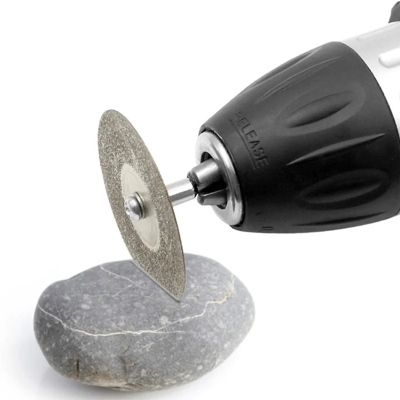 

WSND Diamond Cutting Wheel Kit Metal Cutoff Discs w/ Mandrel Shank Rotary Cutter Tool Accessory for Tile Cutting Blade Stone