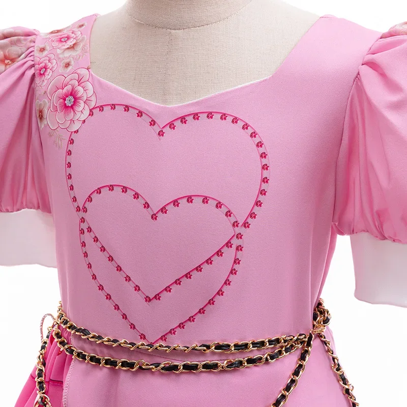 Костюм для косплея The Rise of Red Queen девочек розовые платья на Хэллоуин карнавальная