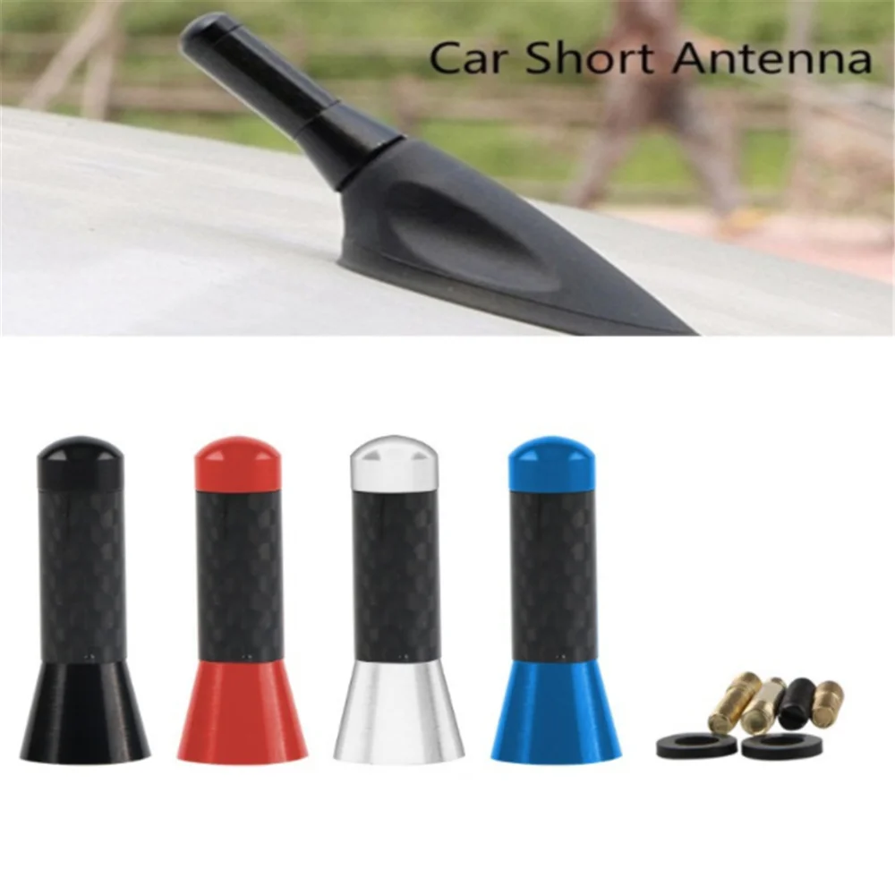 

Car carbon fiber 3.5cm stubby antenna for SEAT Leon 1 2 3 MK3 FR Cordoba Ibiza Arosa Alhambra Altea Exeo Toledo Formula Cupra