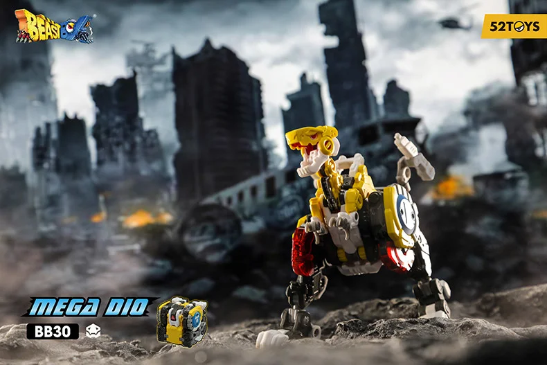 

52TOYS NEW Deformation Toy BB30 BB-30 DIO Beast Series Mecha Model Figure Toys With Box