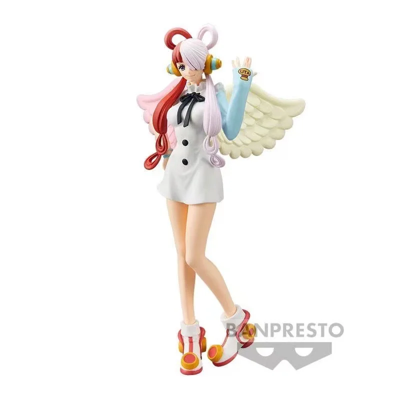 

16Cm Anime In Stock Original Banpresto DXF ONE PIECE FILM RED Figure 2022 Theatrical Edition Figurine Model Toys for Boys Gift