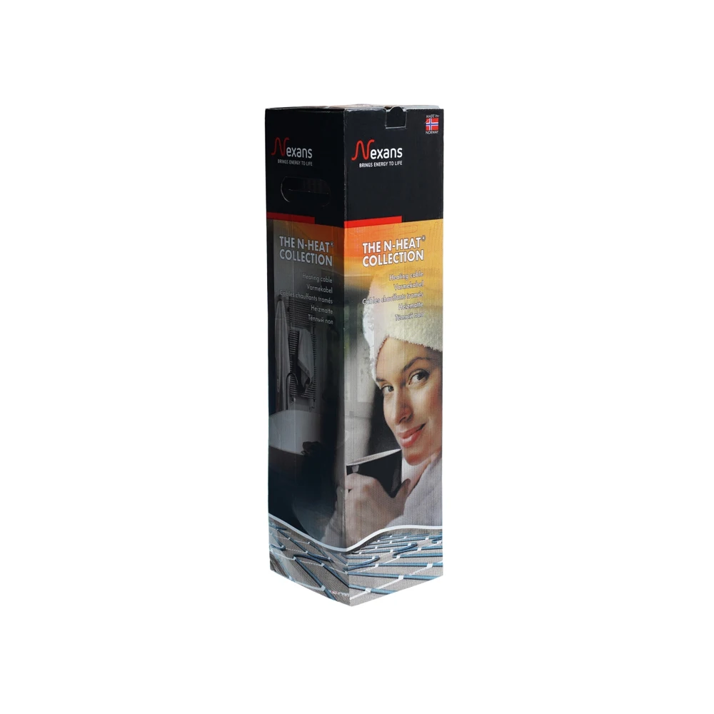 Thin warm floor under the tile (heating mat) Nexans millimat 12 m2 |
