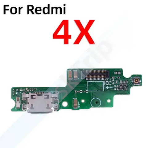 Нижняя док-станция, USB-зарядное устройство, микрофонная плата, разъем для зарядки, гибкий кабель для Xiaomi Redmi Note 4 4A 4x Pro Prime GloBal