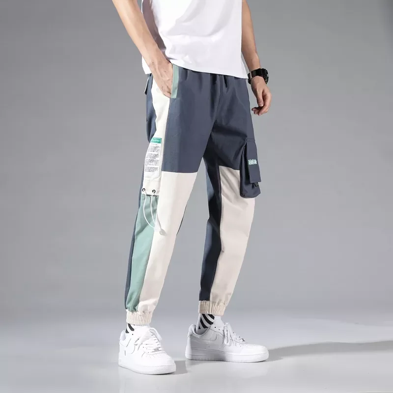 

2020 New Hip Hop Harem Pants Men Streetwear Cotton Casual Trousers Pockets Fitness Men Joggers Sweatpants Hombre Dropshipping