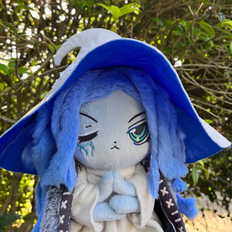 

Elden Ring Ranni The Witch with Sound Mini Ranni Plush Toy Figures Kawaii Soft Stuffed Doll Anime Peluche Toy for Children Gifts