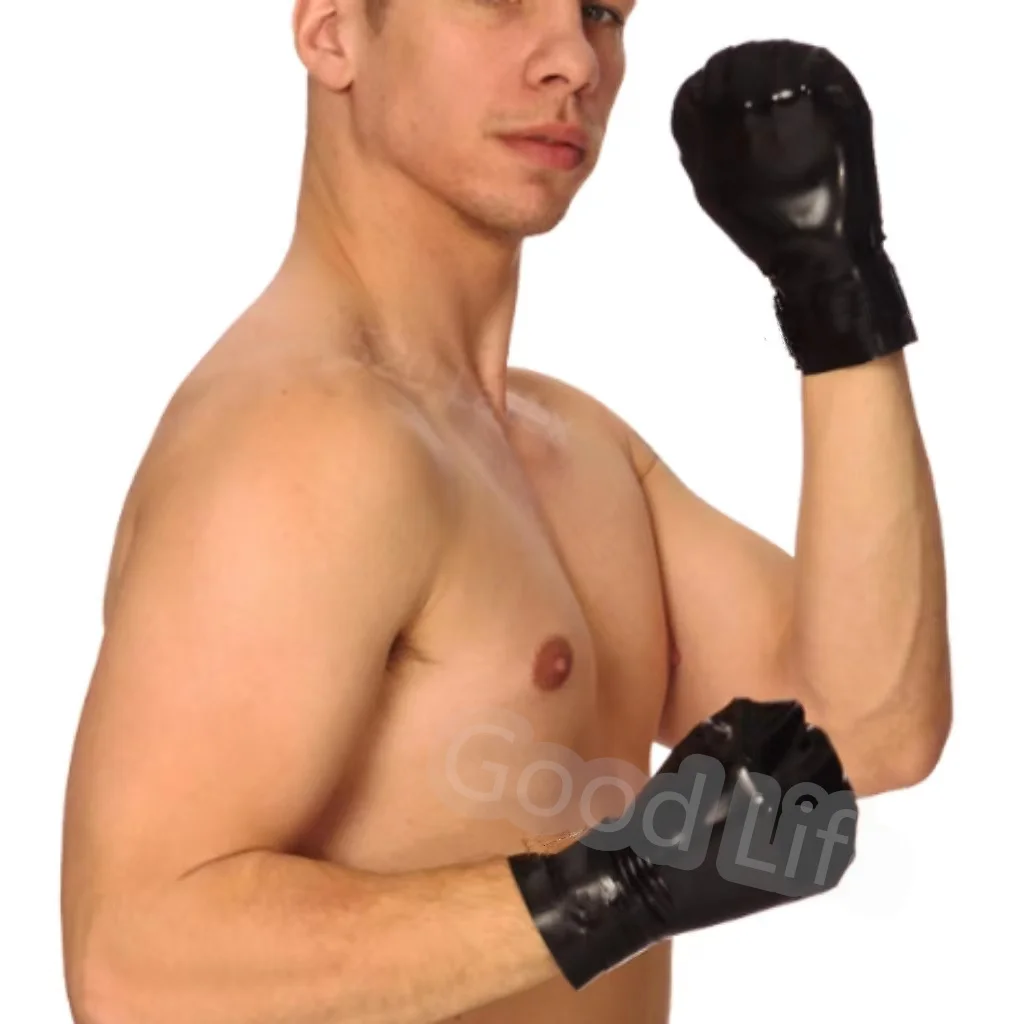 Бесплатная доставка ! !! Латексные перчатки 0 7 мм унисекс в форме шара варежки