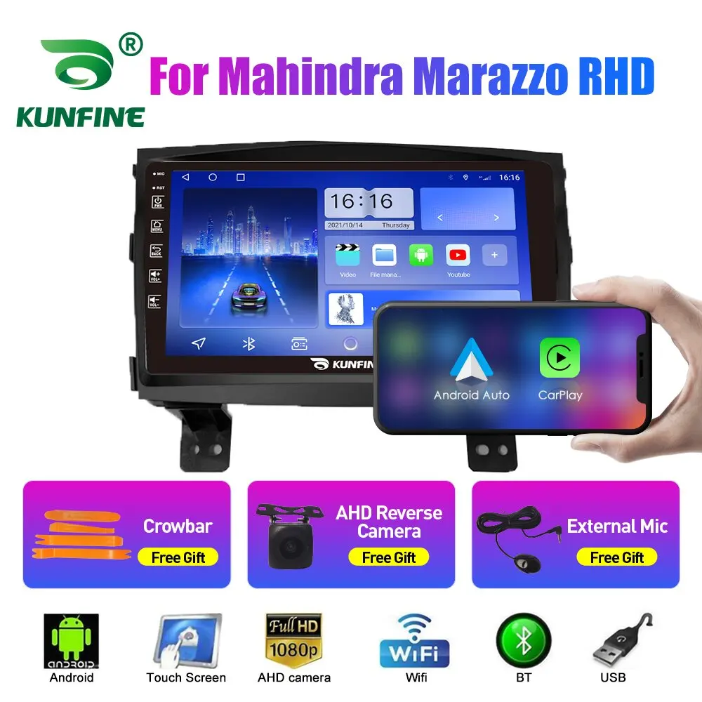 

Автомобильный радиоприемник для Mahindra XUV300 RHD Восьмиядерный Android 10,0 автомобильный DVD GPS-навигатор плеер Deckless автомобильный стерео блок WIFI