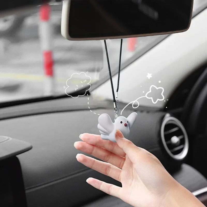 Подвеска для зеркала заднего вида в виде голубей