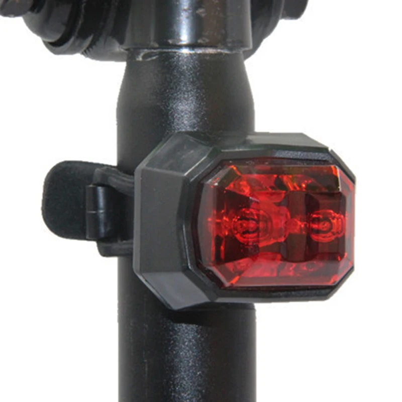 

Bicycle Lights LED Laser Bike Safety Warning Headlight Cycling Night Riding Flashlight Rear Saddle Lamp Bicycle Accessories