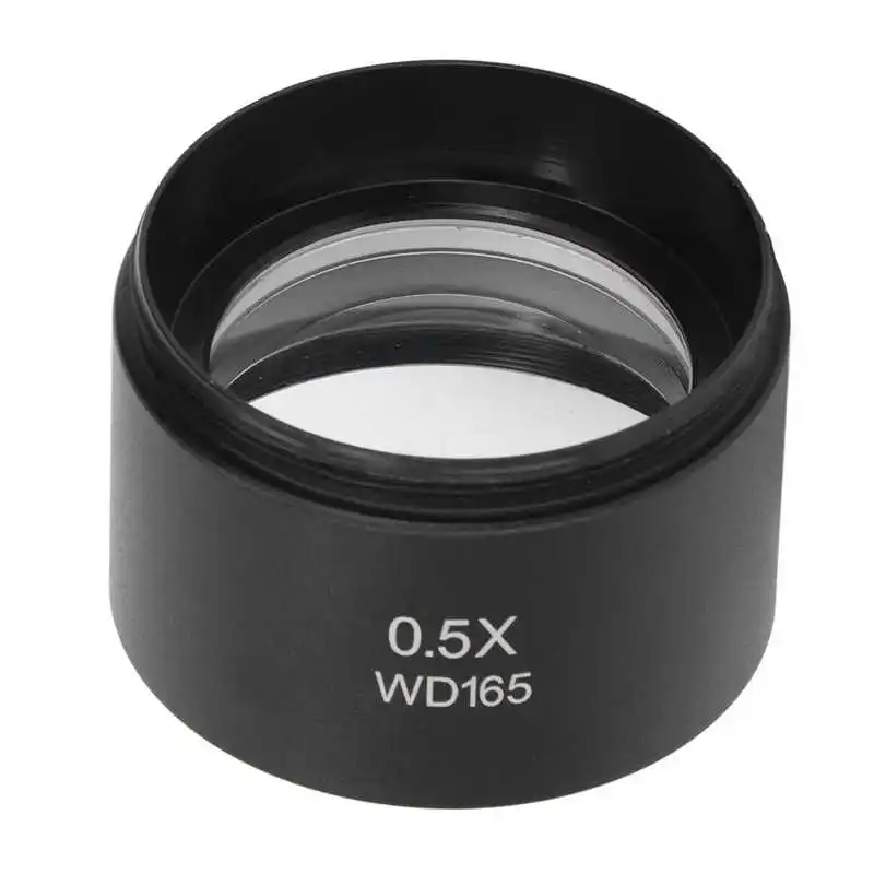 

Auxiliary Objective Lens Aluminum Alloy 0.5X Microscope Part for SM Series Stereo Micromirror new