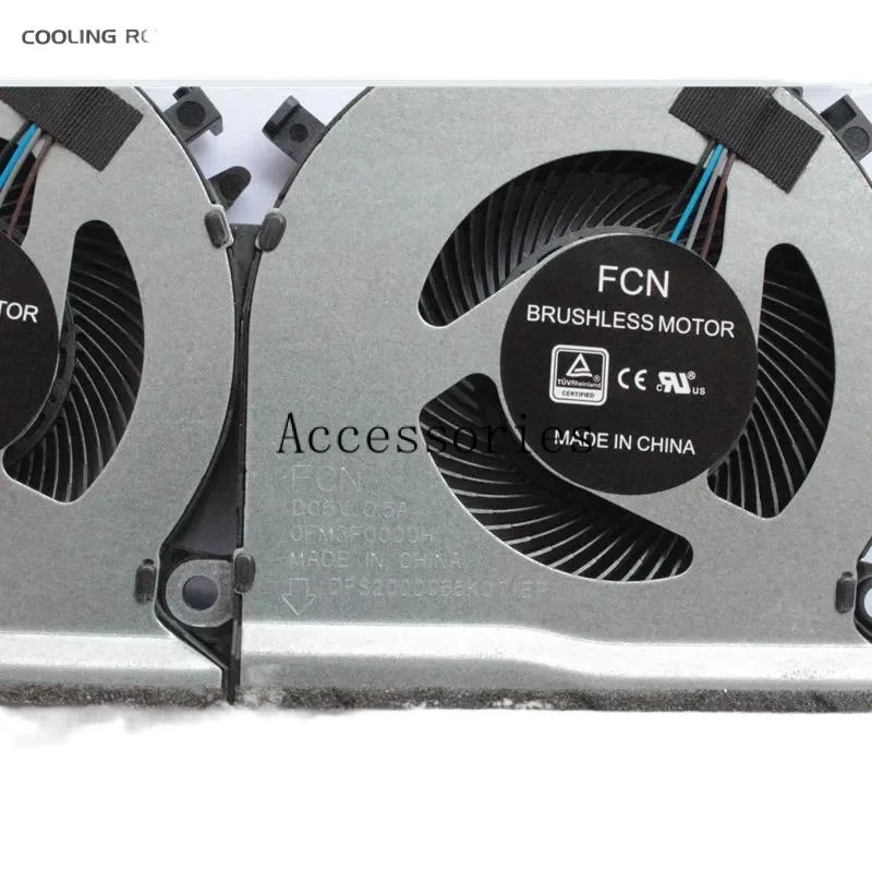 Новый оригинальный вентилятор охлаждения процессора ноутбука HP Pavilion Gaming 15-EC 16-a