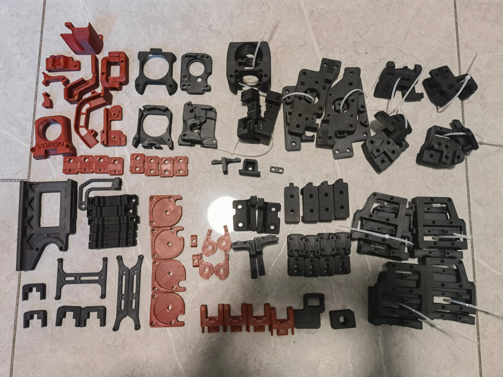 

Наполнитель Voron 2,4 R2 E-sun ABS + набор функциональных деталей для печати, пластиковые детали рамы для 3D-принтера Voron 2.4