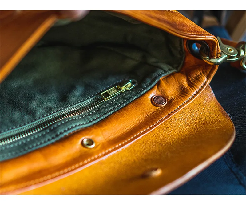 PNDME fashion personality designer luxury genuine leather men's shoulder bag outdoor natural real cowhide small messenger bag