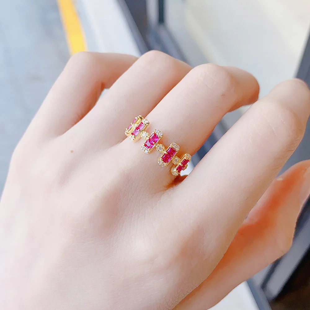 Кольцо LAMOON женское из серебра 925 пробы с короной в винтажном дворцовом