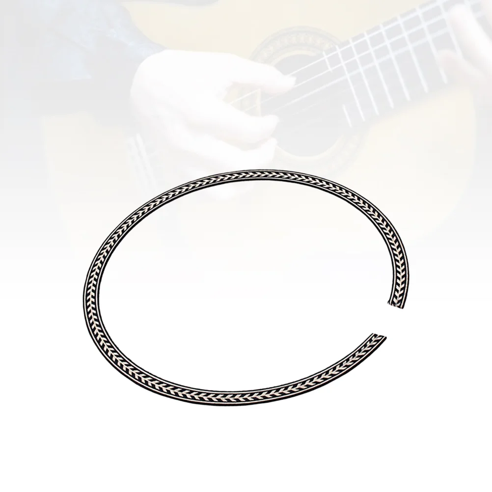 

1pc Guitar Decals Folk 107.5mm Inner Diameter Rosewood Premium Guitar Inlay Curved Strips for Folk