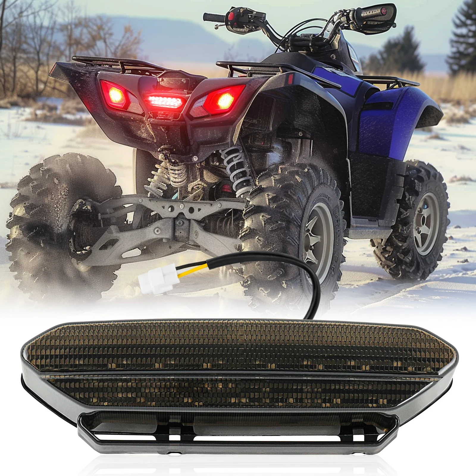 

Задний фонарь ATV (стоп-сигнал, габаритный огонь, указатель поворота) для Yamaha Raptor 700R 700 R YFZ450R YFZ450X YFZ 450R 450X