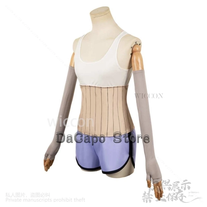 Аниме Dandadan Seiko Ayase Косплэй женский костюм для девочек сексуальный жилет шорты