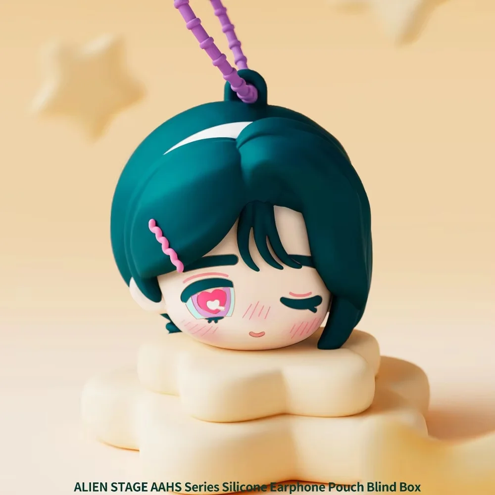 Фото Новый Оригинальный Силиконовый Чехол для Наушников Alien Stage Blind Box, Модный Подарок-Игрушка, Серия Anart Art School, Загадочная Коробка №4