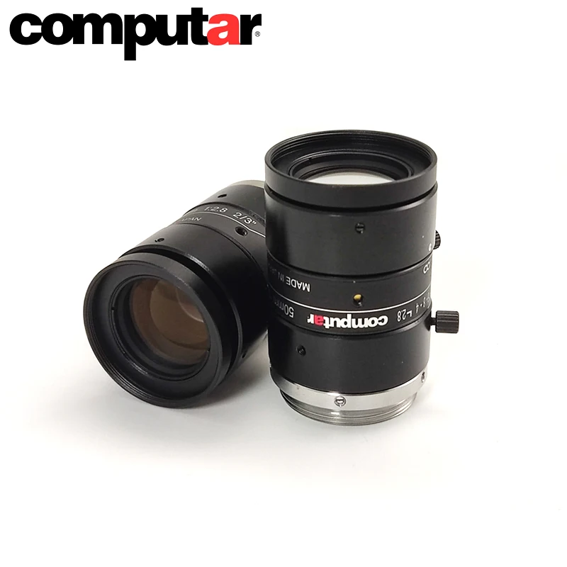 

Japan Computar 50mm 2/3" 5MP C Mount Low Distortion FA Fixed Focal Optical Lens for Industrial