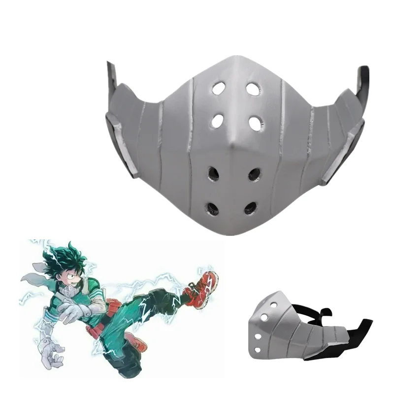 Game Anime My Hero Academia Boku No Midoriya Izuku Deku Helmets Cosplay Mask Adult Halloween Christmas Xmas Party Props