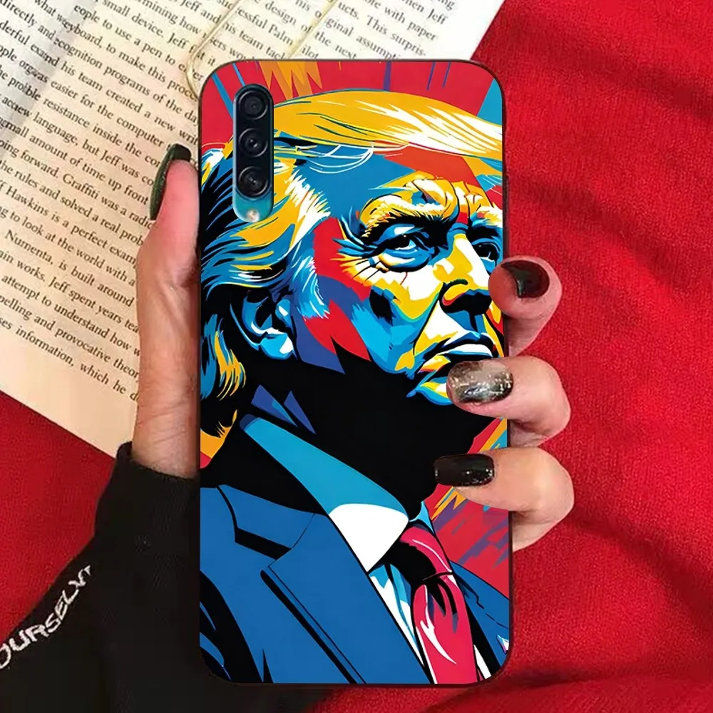 Cartoon Trump Fun Phone Case For Samsung A 10 11 12 13 20 21 22 30 31 32 40 51 52 53 70 71 72 73 91 Shell