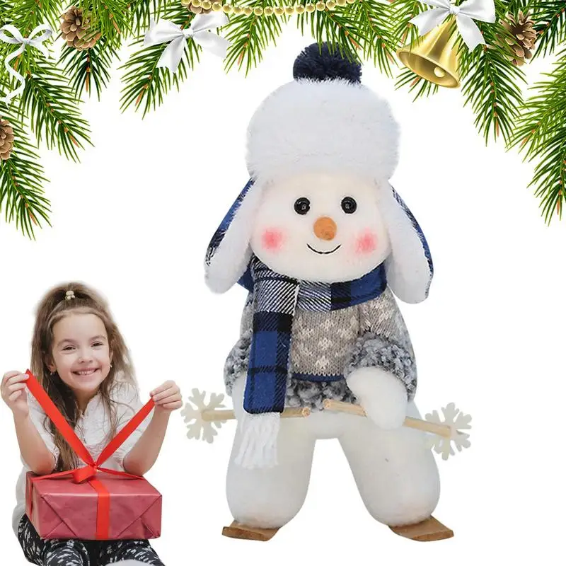 

Christmas Snowman Plush Toys christmas Doll PP Cotton Gnomes Home Decor Products for Bedroom Dining Room Living Room decoration