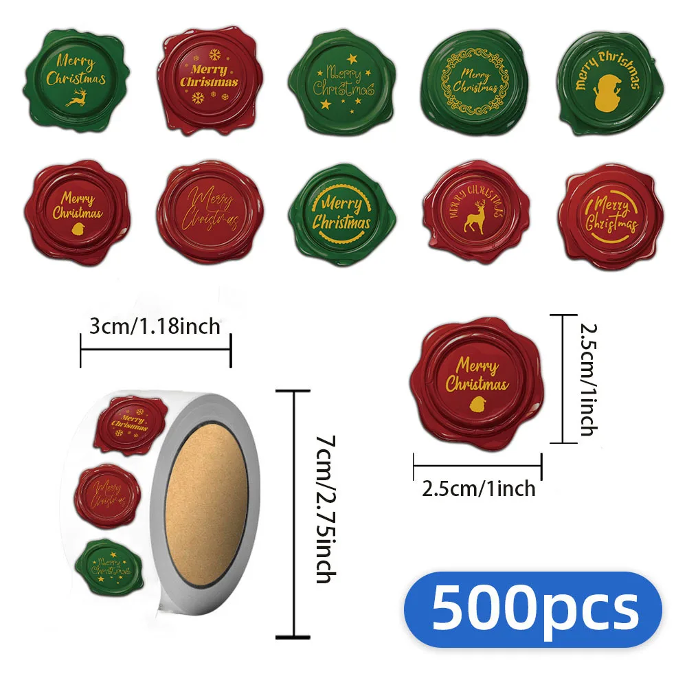 

Рождественские наклейки