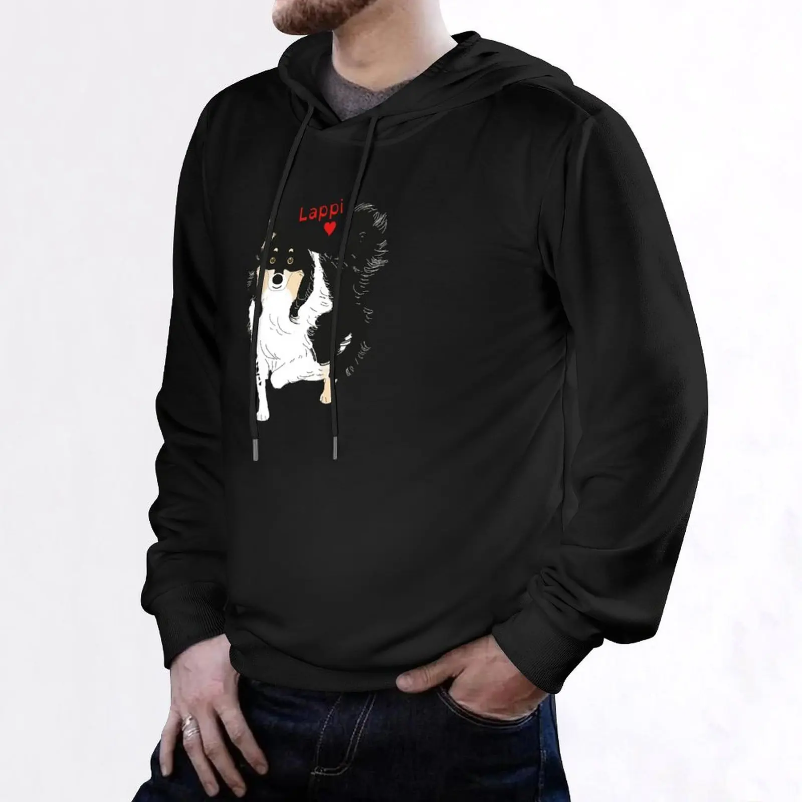 Lappi Love by Suzies Sparrow пуловер с капюшоном эстетичная одежда уличная мужская осенняя