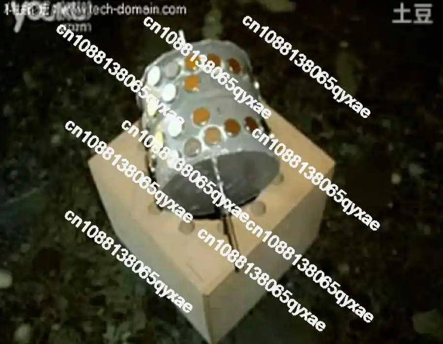 Генератор Bedini с магнитным двигателем V-типа