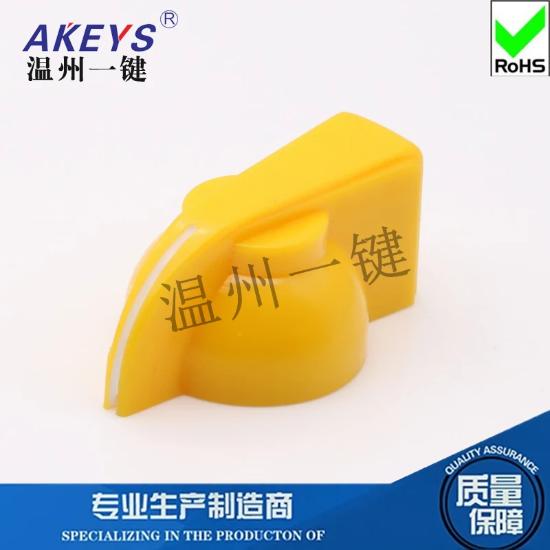 5 шт. KN-8-6 бакелитовая пластиковая цветная ручка потенциометра поворотный