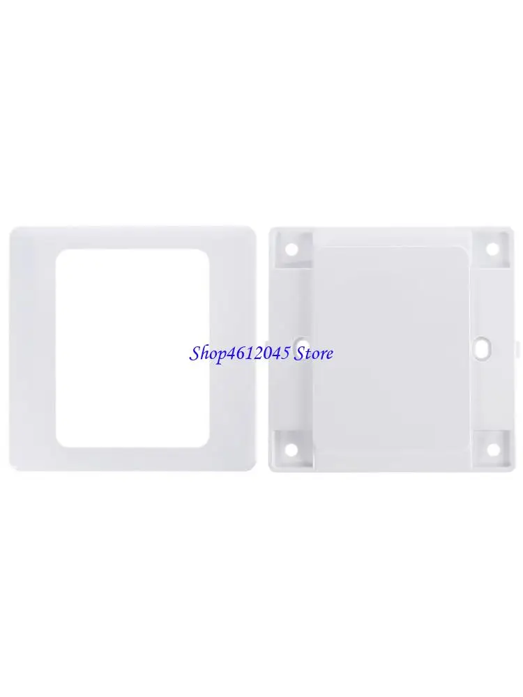 

Электрическая настенная розетка, пустая крышка, панель, белая доска, АБС, выпускная пластина, Безель, инструмент 86x86 мм L69A