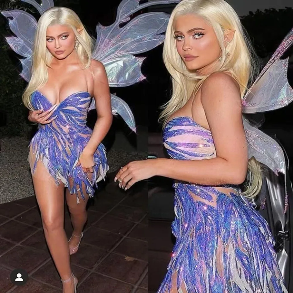 

Summer Style Celebrity Fashion Dress Women Off the Shoulder Bandage Sexy Bodycon Mini Dress Show Team Performance Wear Vestido