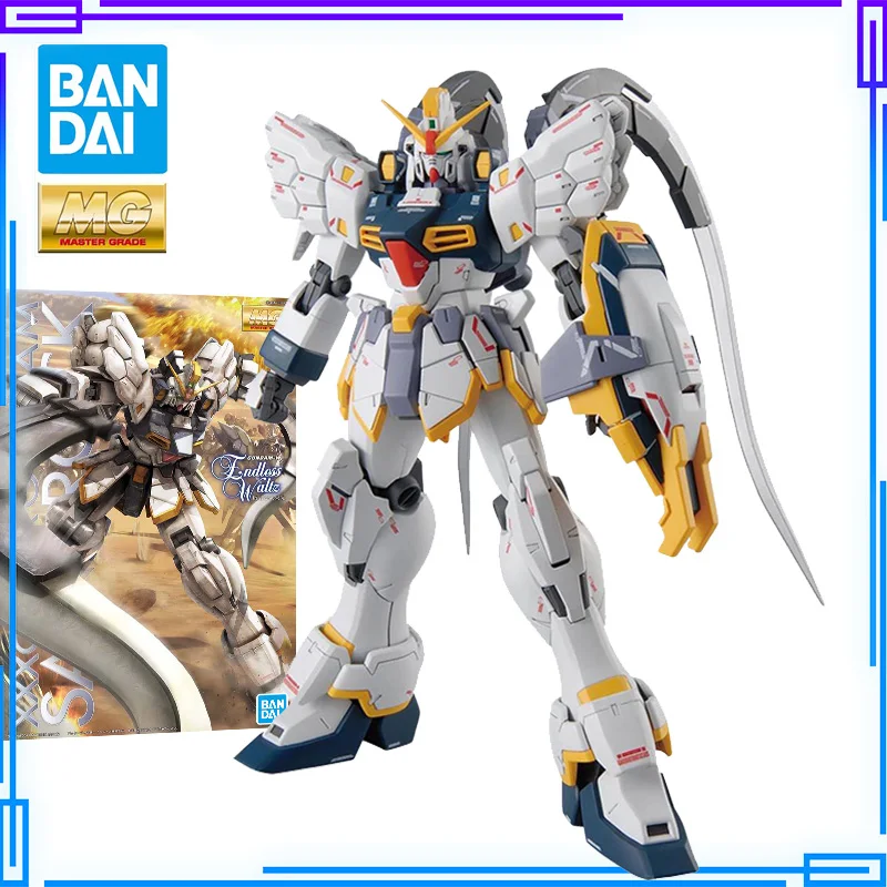 

Mobile Suit Sandrock Gundam Model Kit Ver EW MG 1/100 Bandai Original Master Grade Gunpla Wing Models Anime Action Figure Toys