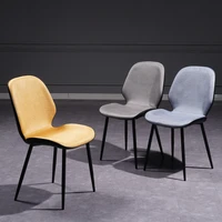 designer office nordic dining chairs lounge luxury dresser modern ergonomic soft chairs kitchen backrest cadeiras home furniture