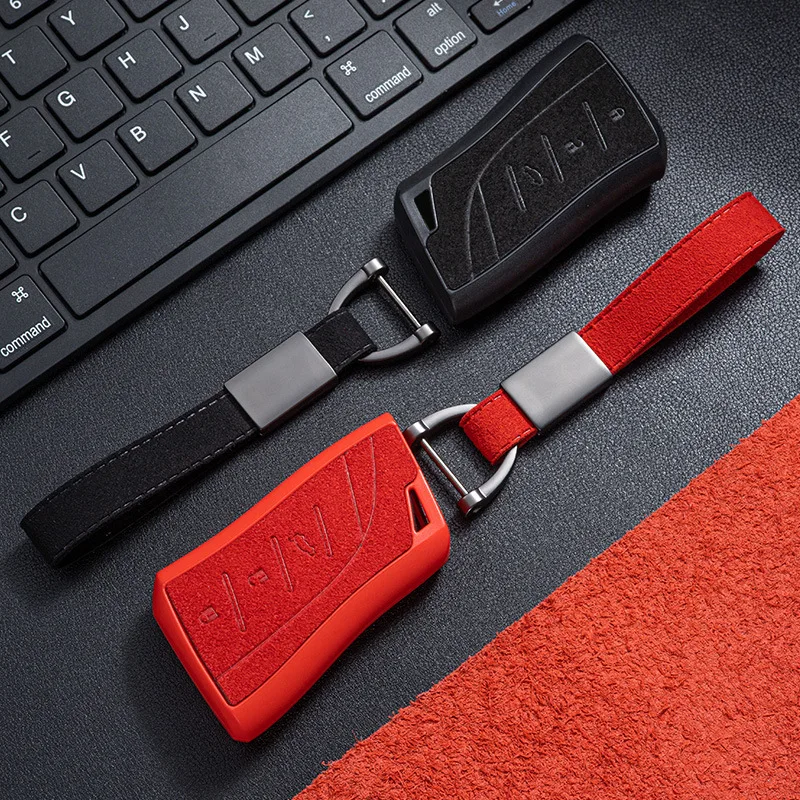

Alcantara Remote Key Case Fob Cover 2 3 4 Buttons For Lexus ES UX NX LC500 UX200 ES350 UX200 LS500 LS500H LC500h ES300h