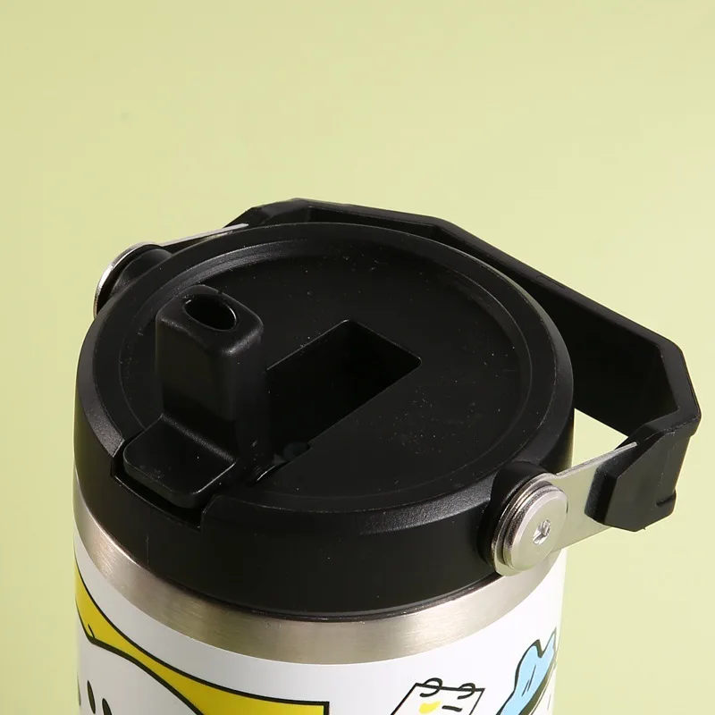 Автомобильная кружка Snoopy мультяшная для воды с крышкой большая емкость кофе